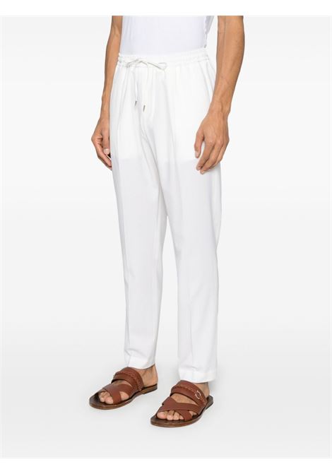White Wimbledons tapered trousers Briglia 1949 - men BRIGLIA 1949 | WIMBLEDONS32510800120